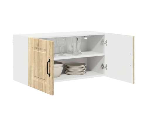 Virtuves Sienas Skapītis Ar Durvīm Sonoma Ozols 80 X 31 X 40 Cm Vidaxl