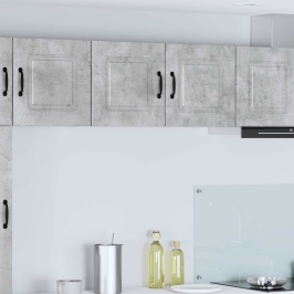 Virtuves Sienas Skapītis Betona Pelēks 80 X 31 X 40 Cm Vidaxl