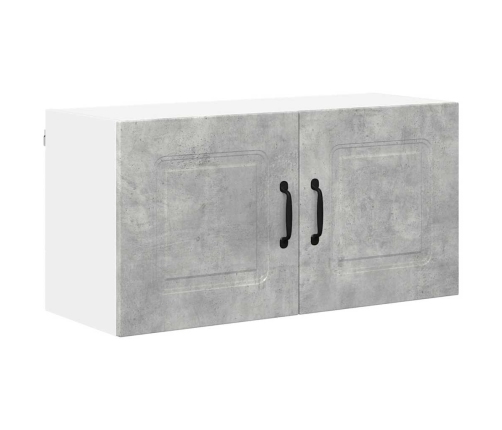 Virtuves Sienas Skapītis Betona Pelēks 80 X 31 X 40 Cm Vidaxl