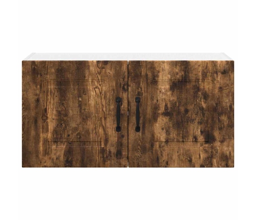 Virtuves Sienas Skapītis Ar Durvīm Dūmaka Ozols 80 X 31 X 40 Cm Vidaxl