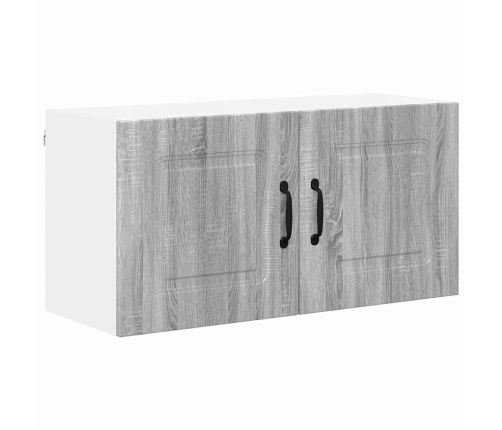 Virtuves Sienas Skapītis Pelēks Sonoma 80 X 31 X 40 Cm Vidaxl