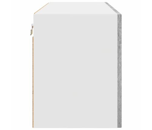 Virtuves Sienas Skapītis Pelēks Sonoma 80 X 31 X 40 Cm Vidaxl