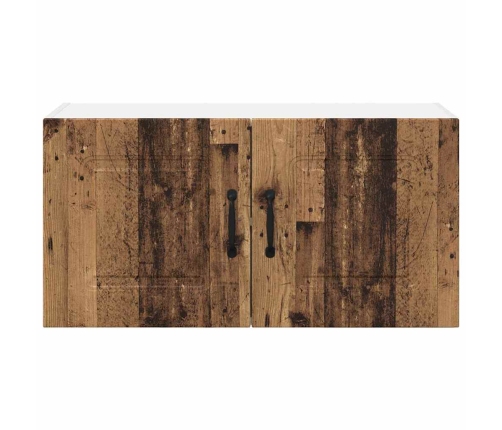 Virtuves Sienas Skapītis Ar Plauktu Vecs Koks 80 X 31 X 40 Cm Vidaxl