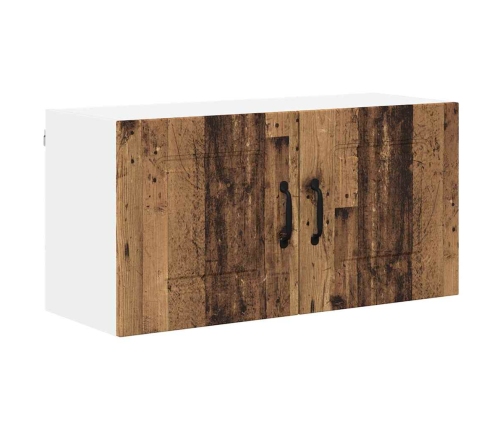 Virtuves Sienas Skapītis Ar Plauktu Vecs Koks 80 X 31 X 40 Cm Vidaxl