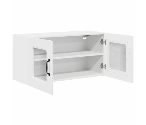 Virtuves Sienas Skapītis Ar Plauktu Balts 80 X 31 X 40 Cm Vidaxl
