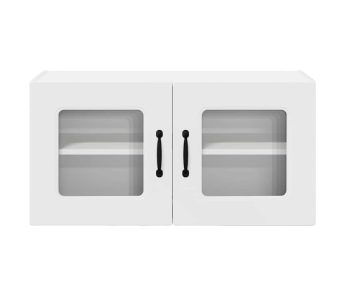 Virtuves Sienas Skapītis Ar Plauktu Balts 80 X 31 X 40 Cm Vidaxl