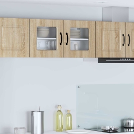 Virtuves Sienas Skapītis Ar Durvīm Sonoma Ozols 80 X 31 X 40 Cm Vidaxl