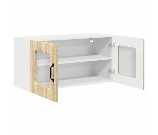 Virtuves Sienas Skapītis Ar Durvīm Sonoma Ozols 80 X 31 X 40 Cm Vidaxl