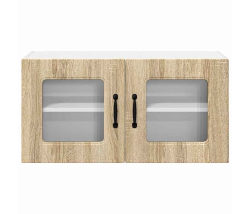 Virtuves Sienas Skapītis Ar Durvīm Sonoma Ozols 80 X 31 X 40 Cm Vidaxl