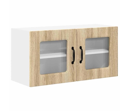 Virtuves Sienas Skapītis Ar Durvīm Sonoma Ozols 80 X 31 X 40 Cm Vidaxl