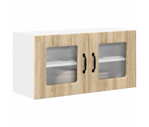 Virtuves Sienas Skapītis Ar Durvīm Sonoma Ozols 80 X 31 X 40 Cm Vidaxl