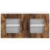Virtuves Sienas Skapītis Ar Durvīm Dūmaka Ozols 80 X 31 X 40 Cm Vidaxl