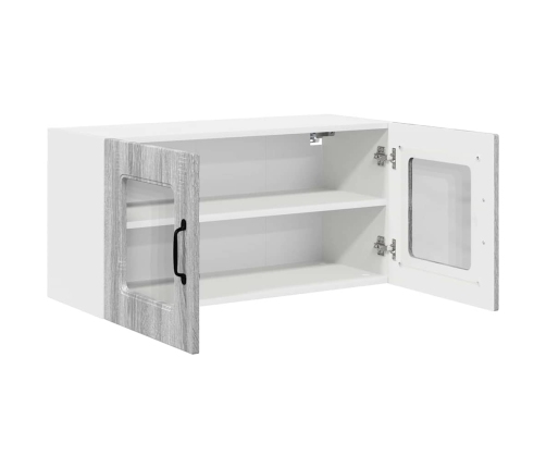 Virtuves Sienas Skapītis Pelēks Sonoma 80 X 31 X 40 Cm Vidaxl