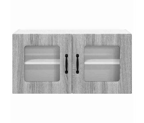 Virtuves Sienas Skapītis Pelēks Sonoma 80 X 31 X 40 Cm Vidaxl