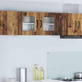 Virtuves Sienas Skapītis Ar Plauktu Vecs Koks 80 X 31 X 40 Cm Vidaxl