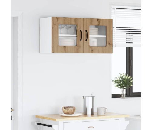 Virtuves Sienas Skapītis Artisānā Ozols 80 X 31 X 40 Cm Vidaxl