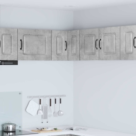 Virtuves Sienas Skapītis Betona Pelēks 57 X 57 X 40 Cm Vidaxl