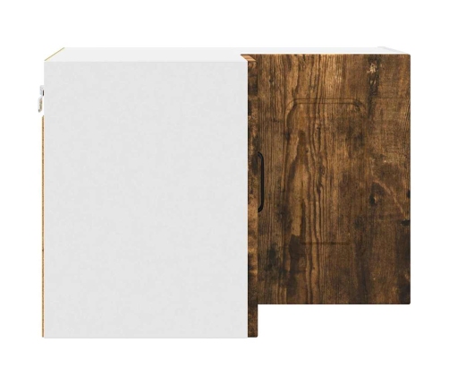 Virtuves Sienas Skapītis Ar Durvīm Dūmaka Ozols 57 X 57 X 40 Cm Vidaxl