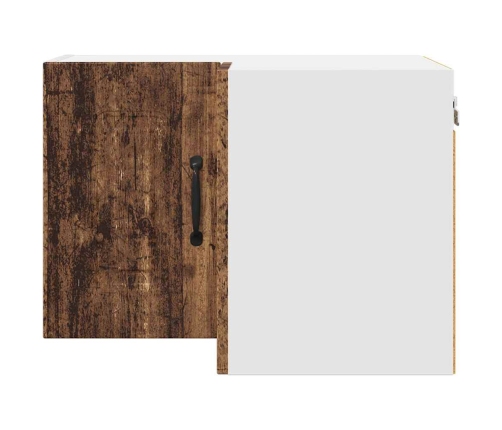 Virtuves Sienas Skapītis Ar Plauktu Vecs Koks 57 X 57 X 40 Cm Vidaxl