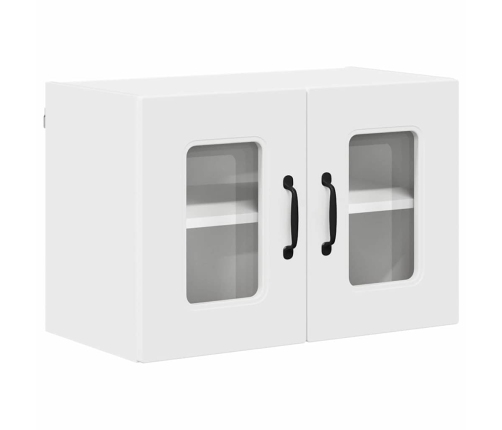 Virtuves Sienas Skapītis Ar Plauktu Balts 60 X 31 X 40 Cm Vidaxl