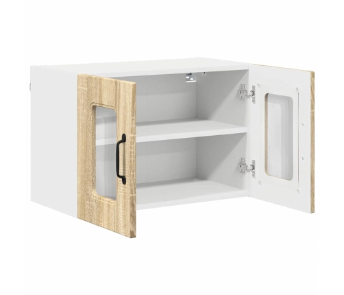 Virtuves Sienas Skapītis 2 Pcs Sonoma Ozols 60 X 31 X 40 Cm Vidaxl