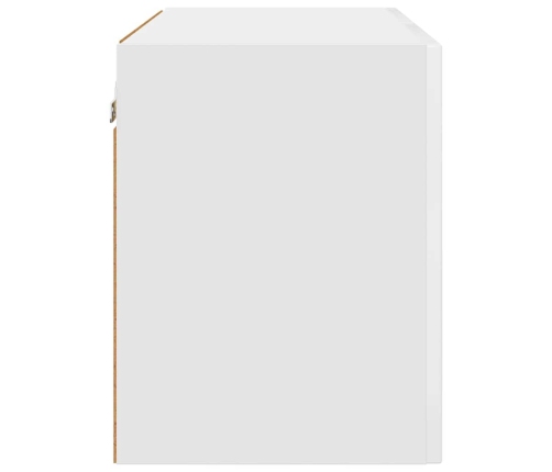 Virtuves Sienas Skapītis 2 Pcs Augsta Spīduma Baltā Krāsa Vidaxl