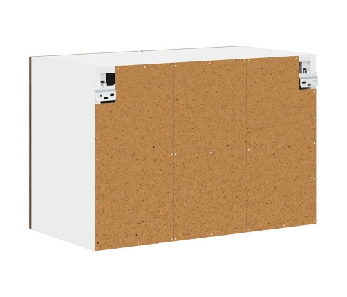 Virtuves Sienas Skapītis Ar Plauktu Brūns Ozols 60 X 31 X 40 Cm Vidaxl