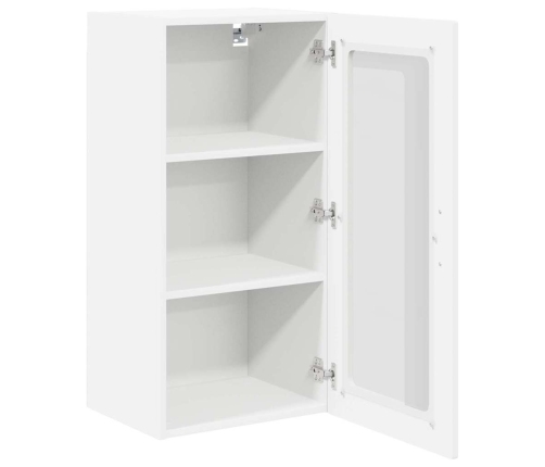 Virtuves Sienas Skapītis Ar Plauktu 2 Pcs Balts 40 X 31 X 80 Cm Vidaxl