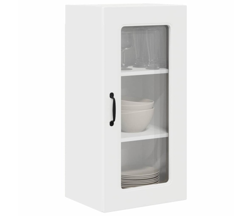 Virtuves Sienas Skapītis Ar Plauktu 2 Pcs Balts 40 X 31 X 80 Cm Vidaxl