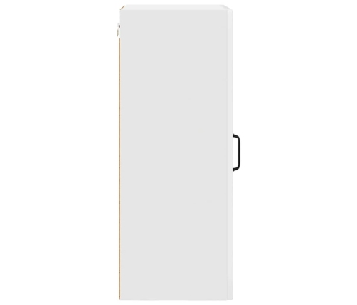 Virtuves Sienas Skapītis 2 Pcs Augsta Spīduma Baltā Krāsa Vidaxl