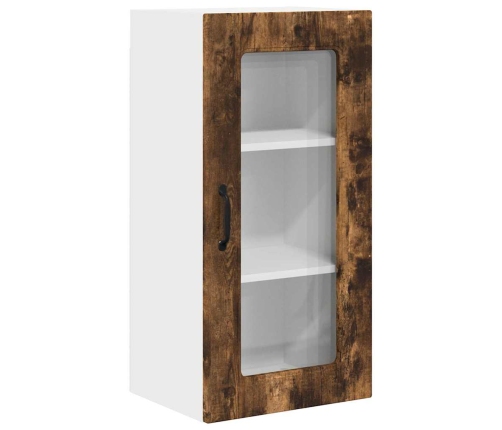 Virtuves Sienas Skapītis 2 Pcs Dūmaka Ozols 40 X 31 X 80 Cm Vidaxl