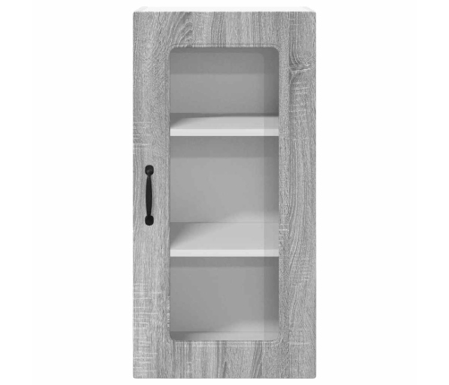 Virtuves Sienas Skapītis 2 Pcs Pelēks Sonoma 40 X 31 X 80 Cm Vidaxl