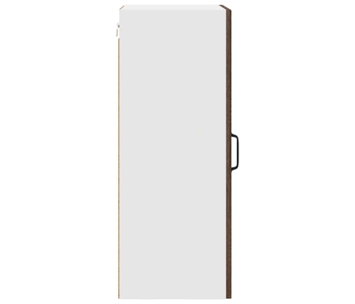 Virtuves Sienas Skapītis 2 Pcs Brūns Ozols 40 X 31 X 80 Cm Vidaxl