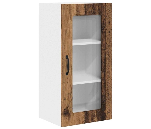 Virtuves Sienas Skapītis Ar Plauktu Vecs Koks 40 X 31 X 80 Cm Vidaxl