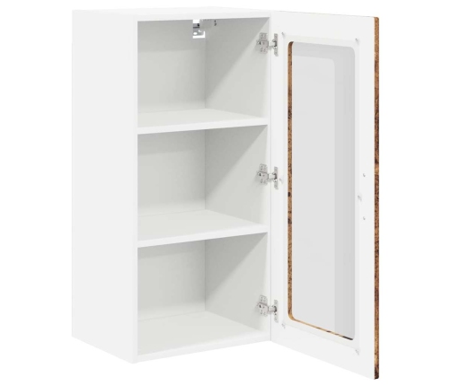 Virtuves Sienas Skapītis 2 Pcs Vecs Koks 40 X 31 X 80 Cm Vidaxl