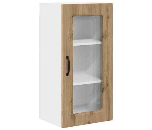 Virtuves Sienas Skapītis 2 Pcs Artisānā Ozols 40 X 31 X 80 Cm Vidaxl