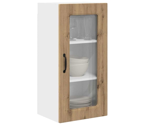 Virtuves Sienas Skapītis 2 Pcs Artisānā Ozols 40 X 31 X 80 Cm Vidaxl