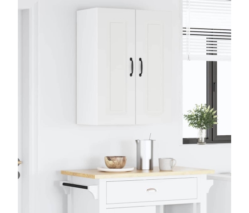 Virtuves Sienas Skapītis Ar Plauktu 2 Pcs Balts 30 X 31 X 80 Cm Vidaxl