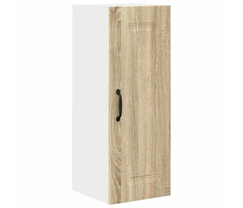 Virtuves Sienas Skapītis 2 Pcs Sonoma Ozols 30 X 31 X 80 Cm Vidaxl