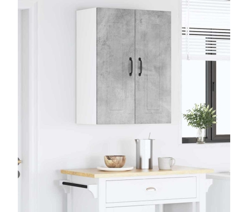 Virtuves Sienas Skapītis 2 Pcs Betona Pelēks 30 X 31 X 80 Cm Vidaxl