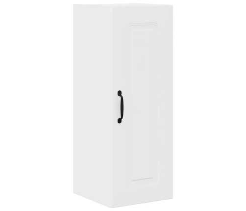 Virtuves Sienas Skapītis 2 Pcs Augsta Spīduma Baltā Krāsa Vidaxl