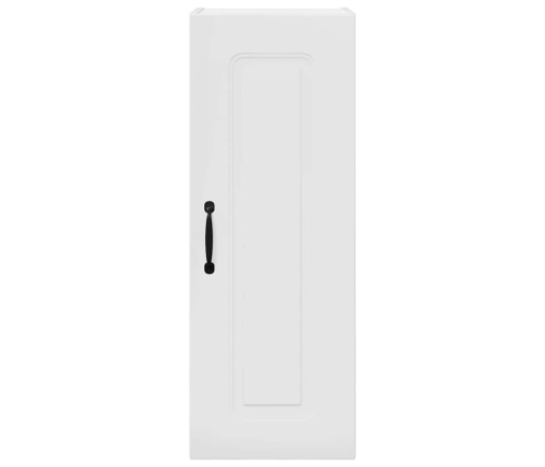 Virtuves Sienas Skapītis 2 Pcs Augsta Spīduma Baltā Krāsa Vidaxl