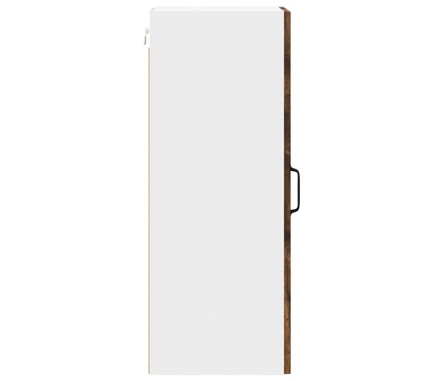 Virtuves Sienas Skapītis 2 Pcs Dūmaka Ozols 30 X 31 X 80 Cm Vidaxl