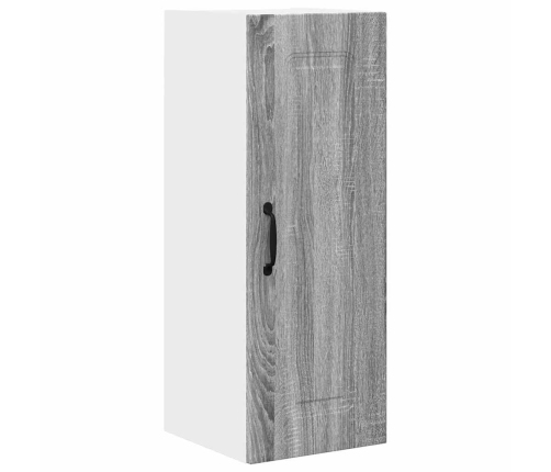 Virtuves Sienas Skapītis 2 Pcs Pelēks Sonoma 30 X 31 X 80 Cm Vidaxl