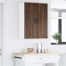 Virtuves Sienas Skapītis 2 Pcs Brūns Ozols 30 X 31 X 80 Cm Vidaxl