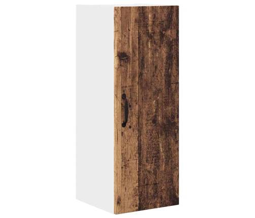 Virtuves Sienas Skapītis 2 Pcs Vecs Koks 30 X 31 X 80 Cm Vidaxl