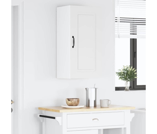 Virtuves Sienas Skapītis Ar Plauktu Balts 40 X 31 X 80 Cm Vidaxl