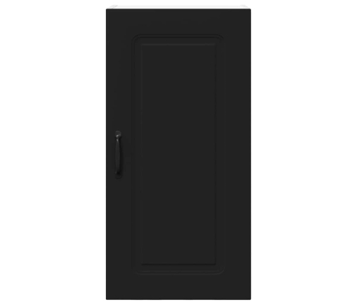 Virtuves Sienas Skapītis Ar Plauktu Melna 40 X 31 X 80 Cm Vidaxl
