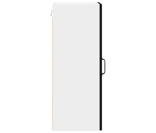 Virtuves Sienas Skapītis Ar Plauktu Melna 40 X 31 X 80 Cm Vidaxl