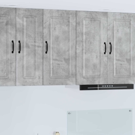 Virtuves Sienas Skapītis Betona Pelēks 40 X 31 X 80 Cm Vidaxl